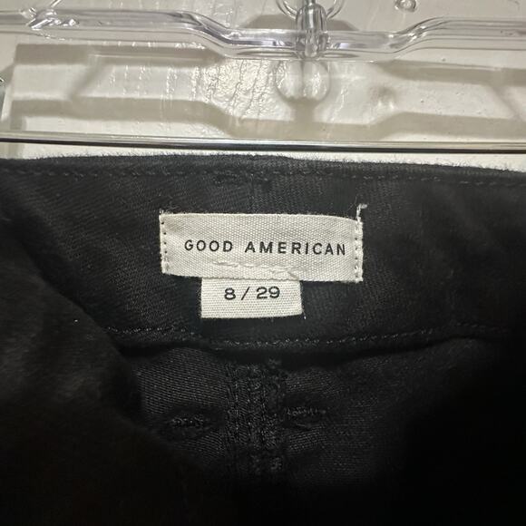Good American Bootcut Jeans • Black • Petite. Stretch • Size 8 - Picture 5 of 13